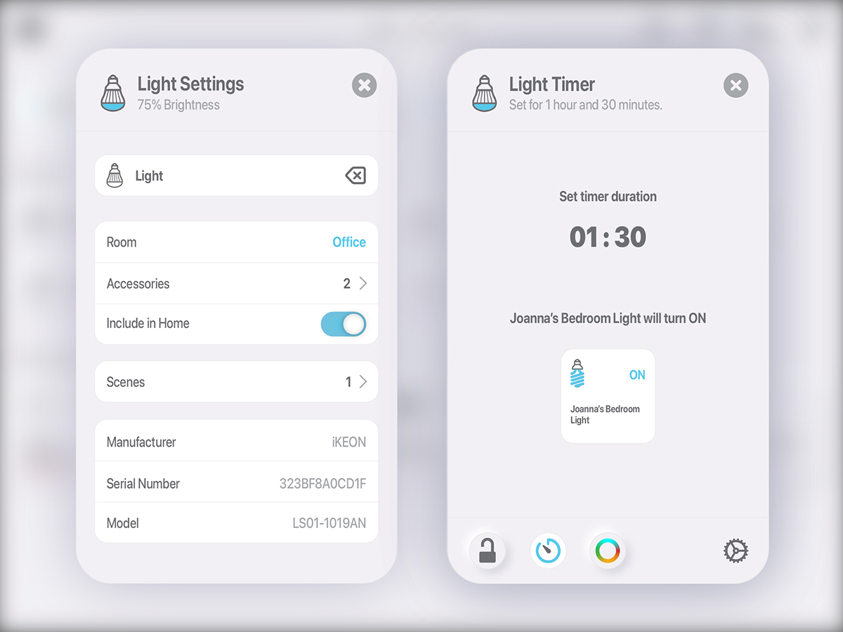 Smart Home App - Setting & Pairing UI