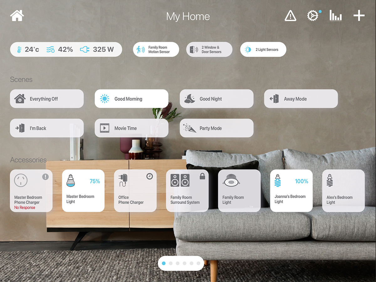 iKEON - Home Automation App UI